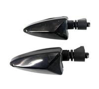 EQJSHL Indicatori Di Direzione Per Aprilia Shiver 750 2010-2016, Dorsoduro 750 2008-2016, Dorsoduro 1200 2011-2016 Indicatori di svolta Luce(NERO,120 millimetri)