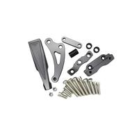 EQJSHL Kit di Supporto Lineare per Ammortizzatore di Sterzo per Motocicletta, Stabilizzatore, per H&Onda CB650F CB 650 F CB650 F 2014-2019 2017 2018 Barre stabilizzatrici(Titanio)