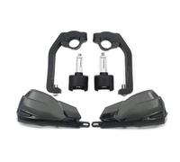EQJSHL Paramani Per Moto Per CRF 1000 L Africa Twin 2014-2019 Kit Di Protezione Con Spoiler, Deflettori Antivento E Copertura Antivento Paramani Antivento(Nero)