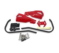 EQJSHL Paramani Per Moto Per Per CB400X Per CB500X NX400 NX500 2019-2023 Protezione Manubrio Paramani Antivento(ROSSO)