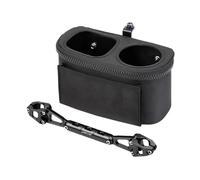EQJSHL Portaborraccia Per Manubrio Moto Per H&onda PCX 125 150 160 PCX125 PCX150 PCX16, Borsa Portaoggetti Borse da sella e in pelle(NERO 1)
