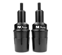 EQJSHL Protezione Antiurto per Telaio Moto per H&Onda NX500 NX 500 per CB500 per Hornet 500 NX400 2023 2024 Protezione Carenatura Protezione Anticaduta(Nero)