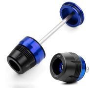 EQJSHL Slider di Protezione Antiurto per Trasmissione Finale Posteriore per Moto, per B&MW R1200GS R1250GS Rallye R 1200 1250 GS Adventure ADV LC GSA Protezione Anticaduta(Blu,X-1)