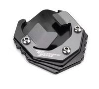 EQJSHL Supporto Per Cavalletto Laterale Per Tenere 700 2019, XTZ 700 T700 2019-2025, Piastra Di Supporto Allargata Antiscivolo Piede Pad(Titanio)