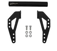 EQJSHL Supporto Per Navigatore GPS Per Moto, Adattatore Per Suzuki V-Strom/DL 1000 2014-2019, Supporto Di Espansione Con Perno A Barra Trasversale Adjustable Mounts(NERO 2)