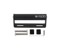 EQJSHL Supporto Per Telefono Da Moto Per H&onda NX400 NX 500 2024-2025, Supporto Per Navigatore, Supporto A Perno, Supporto Per Manubrio Anteriore Adjustable Mounts(Nero 3)