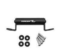 EQJSHL Supporto Piastra Di Navigazione GPS Per Telefono Cellulare Moto Per Tracer 7GT 700GT 700 Barra Trasversale Espansione Adattatore ripiano mobile(NERO 1)