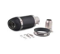 EQJSHL Tubo Di Scarico Per Moto Per Per CB650F Per CB1000R Per CBR250R, 51 Mm, Silenziatore, Adattatore Per Sezione Scarico Tubo(Colore 1)