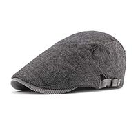 EQLEF® 1 Pezzo Men Classic Retro Cotone Lino Beret & Cappello Solare Uomini per Primavera, Estate, Autunno