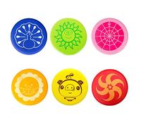 EQLEF Schiuma Flying disks Kids, Soft PU Schiuma Disc Outdoor Sports Parco Giochi Kindergarten per Bambini 1 Pezzo (Muticolor)