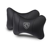 EQLIFD 2PCS Auto Cuscino Collo poggiatesta, per Peugeot 2008 2014-2019 Cuscino Cervicale Supporto Collo Regolabile Confortevoli Traspiranti Accessori,A