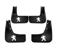 EQLIFD 4 Pezzi Auto Paraspruzzi, per Peugeot 3008 2016-2021 Anteriori Posteriori Parafanghi Protettivi Schizzi Pneumatici Anti Graffi Splash Accessori