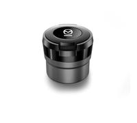 EQLIFD Auto LED Acciaio Inox Posacenere, per Mazda 3 5 6 CX-3 CX-30 CX-5 CX-7 CX-8 CX-9 MX-5 autoestinguente Antiodore Resistente alle Alte Temperature Car Interni Accessories,B-M