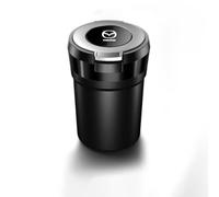 EQLIFD Auto LED Acciaio Inox Posacenere, per Mazda 3 5 6 CX-3 CX-30 CX-5 CX-7 CX-8 CX-9 MX-5 autoestinguente Antiodore Resistente alle Alte Temperature Car Interni Accessories,A-L