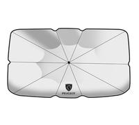 EQLIFD Auto Parabrezza Ombrello Parasole, per Peugeot e2008 Protezione Anti-UV Pieghevole Pieghevole 360°Rotabile Interno Accessori