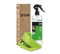 EQM- ECO-219 - Detergente per Schermi 500ML + Panno in Microfibra - Display | Rimuove Polvere, Grasso & Impronte - Per LED, OLED, LCD, Tablet, Smartphone & Laptop