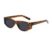 EQNSMDTGZ Occhiali da Sole da Donna Occhiali da sole trasparenti, retrò, montatura piccola, for riprese di strada Personalizzato Vintage(Leopard)