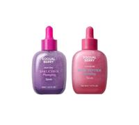 EQQUALBERRY - Bakuchiol Plumping Serum - 30ml (1ea) + NAD+ Peptide Boosting Serum - 30ml (1ea) Set