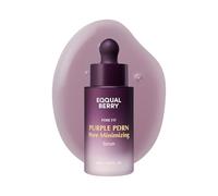 EQQUALBERRY Purple PDRN Pore Minimizing Serum - Vegan Collagen & Peptides for Pore Refining & Skin Elasticity | Niacinamide & CICA Exosome for Calming | Korean Glass Skin, 30ml