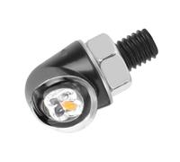EQU7DH Indicatori Frecce Per Moto A LED CNC Lente Per Lampada Laterale | Per Moto A LED CNC Lente Per Lampada Laterale Ambrata 12V Bike Bobber Chopper Per Cruiser 8mm Light