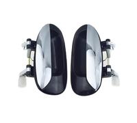 EQU7DH Maniglia Esterna Portiera Per Kia Per Carens 2003-2006 | Di Plastica 1/2/4 Pz Chrome Esterno Auto Maniglia Della Porta Anteriore Posteriore Sinistro Driver Destro Passeggero Per Kia
