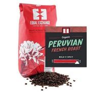 Equal Exchange Caffè Biologico Peru French Roast In Grani, 5 lb
