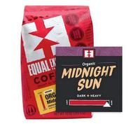 Equal Exchange Organic Coffee Midnight Sun Blend Caffè Macinato 10 Oz