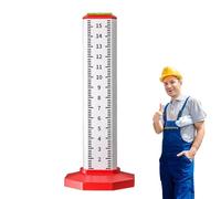 Equal Height Ruler - Floor Tile Positioning Tool, Horizontal Level Gauge, Accurate Measurement Device, LayoutAlignment Guide Manual Measuring Instrument Flat Installation Support | Constructi