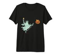 Equal Rights Ghost Statua della libertà Calci Trump Pumpkin Maglietta Premium