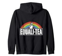 Equali-tè Amante Giochi di Parole Dire Bere tè Felpa con Cappuccio