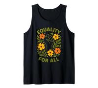 Equality For All Pugno Alzato Uguaglianza Social Justice Canotta