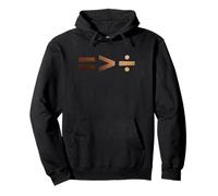 Equality Greater Than Division Felpa con Cappuccio