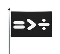 Equality Is Greater Than Division Bandiera Resistente Alle Intemperie Flag Con 2 Occhielli Bandiere Per Casa Esterno Balcone 90X150Cm