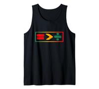 Equality Is Greater Than Division Juneteenth Afro Men Women Canotta