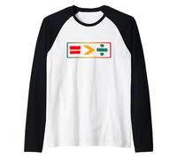 Equality Is Greater Than Division Juneteenth Afro Men Women Maglia con Maniche Raglan