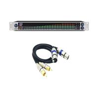 Equalizzatore 31 Bande Equalizzatore Digitale Effetto Equalizzatore Professionale Spettro Display A LED Altoparlante Riduzione Del Rumore Audio(B White)