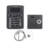 Equalizzatore a 4 bande di chitarra acustica EQ Preamps Piezo Pickup di sintonizzatore cromatico Professional Sound Miglioramento del suono per le prestazioni in studio per la