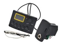 Equalizzatore A 4 Bande EQ Per Chitarra Acustica EQ Per Basso Preamplificatore Con Accordatore Digitale Pickup Per Chitarra Pickup professionale per chitarra acustica