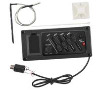Equalizzatore A 4 Bande Pickup Piezoelettrico Per Preamplificatore EQ Preamplificatore Per Chitarra Acustica Amplificatore Accordatore Pezzi di ricambio per pickup per chitarra acustica