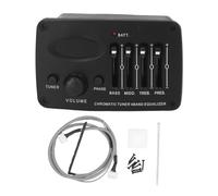 Equalizzatore a 4 Bande Preamplificatori per Chitarra Acustica Pickup Piezoelettrico Sintonizzatore Cromatico Sistema di Equalizzazione a 4 Bande HSY-400D Accessori per Chitarra