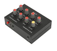 Equalizzatore a 7 Bande Equalizzatore per Auto da 12 DB con Interfaccia da 3 5 Mm Equalizzatore Digitale a Doppio Canale da 60-400 Hz 1-15 KHz per il Controllo del