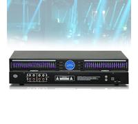 Equalizzatore audio a 22 bande a doppio canale, montato su rack con 10 effetti preimpostati, riduzione automatica del rumore, sintonizzazione HiFi per studi di registrazione