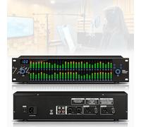 Equalizzatore Audio, Equalizzazione a Doppia Banda, Con Funzione Squelch, Interfacce Di Ingresso/uscita Bilanciate, Equalizzatore Grafico Digitale a 31 Bande, 10 Modalità Preimpostate, Per Auto