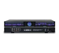 Equalizzatore audio grafico stereo professionale a 22 bande con montaggio a rack a doppio canale, 10 effetti preimpostati e riduzione automatica del rumore per studio di registrazione