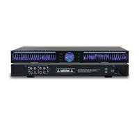 Equalizzatore audio per montaggio su rack EQ grafico stereo 1U Dual Channel con 10 effetti preimpostati e riduzione del rumore per Hifi Home Tuning