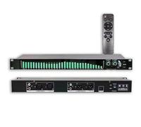 Equalizzatore Digitale a 31 Bande, Equalizzatore Audio Grafico Stereo, Con Display a Spettro Luminoso, 21 Effetti Preimpostati, Regolazione Dei Toni Bassi/medi/alti, Riduzione Automatica Del Rumore