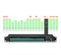 Equalizzatore digitale a 31 bande, equalizzatore grafico stereo, equalizzatore Hifi Home EQ Tuning, con display LCD, per applicazioni live, installazioni audio e uso in studio