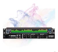 Equalizzatore digitale professionale a 31 bande, equalizzatore audio grafico stereo a un canale con 10 effetti preimpostati, ideale per concerti sul palco e sintonizzazione audio