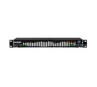 Equalizzatore Digitale Professionale Processore Audio Controller Equalizzatore Grafico LED Con Effetto Digitale Stereo A 31 Bande(Black)