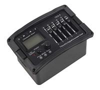 Equalizzatore EQ di Preamplificatore per Chitarra Acustica a 5 Bande Amplificatore per Chitarra Acustica Sintonizzatore di Miscelazione Digitale Piezoeletrico Perno di Coda